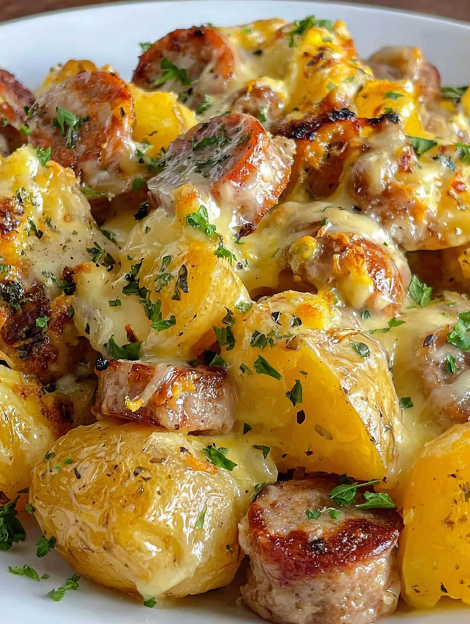 A plate of food with a variety of ingredients.