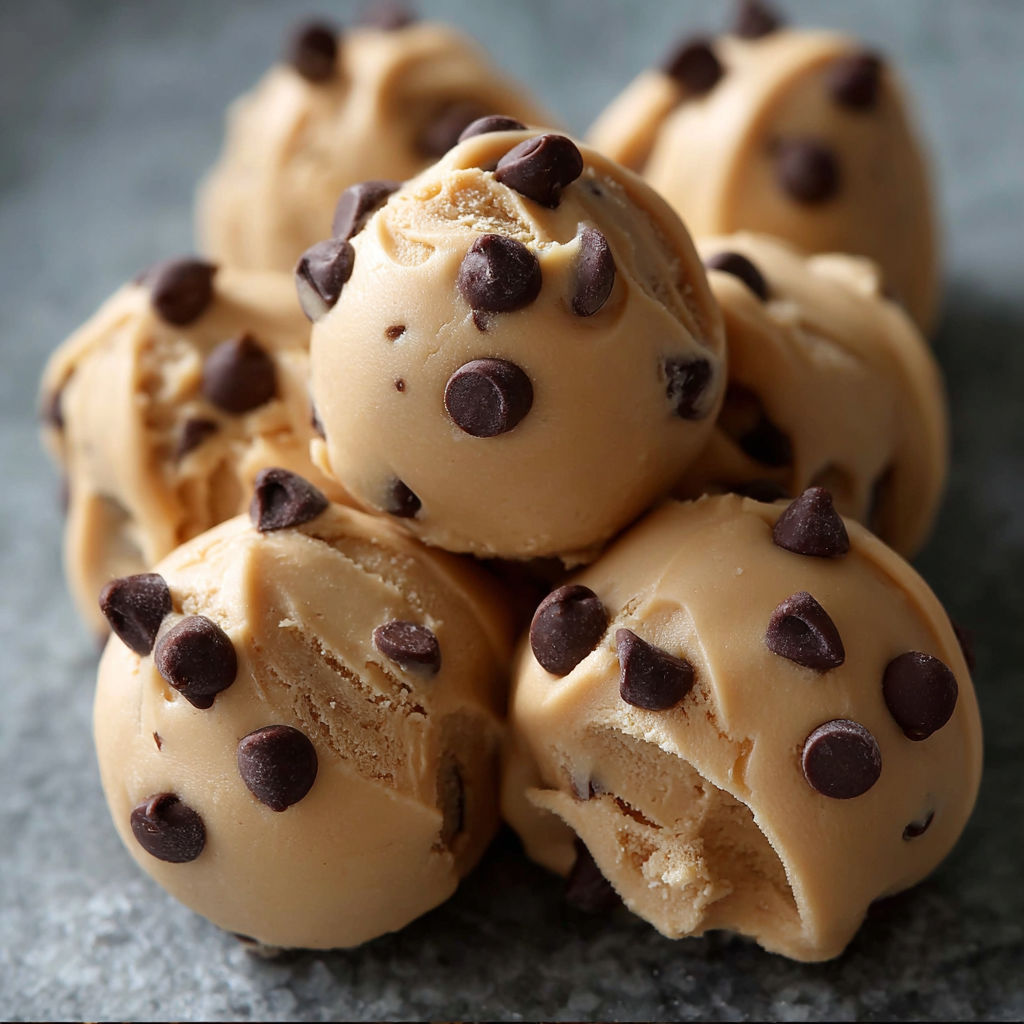 Chocolate covered peanut butter balls.