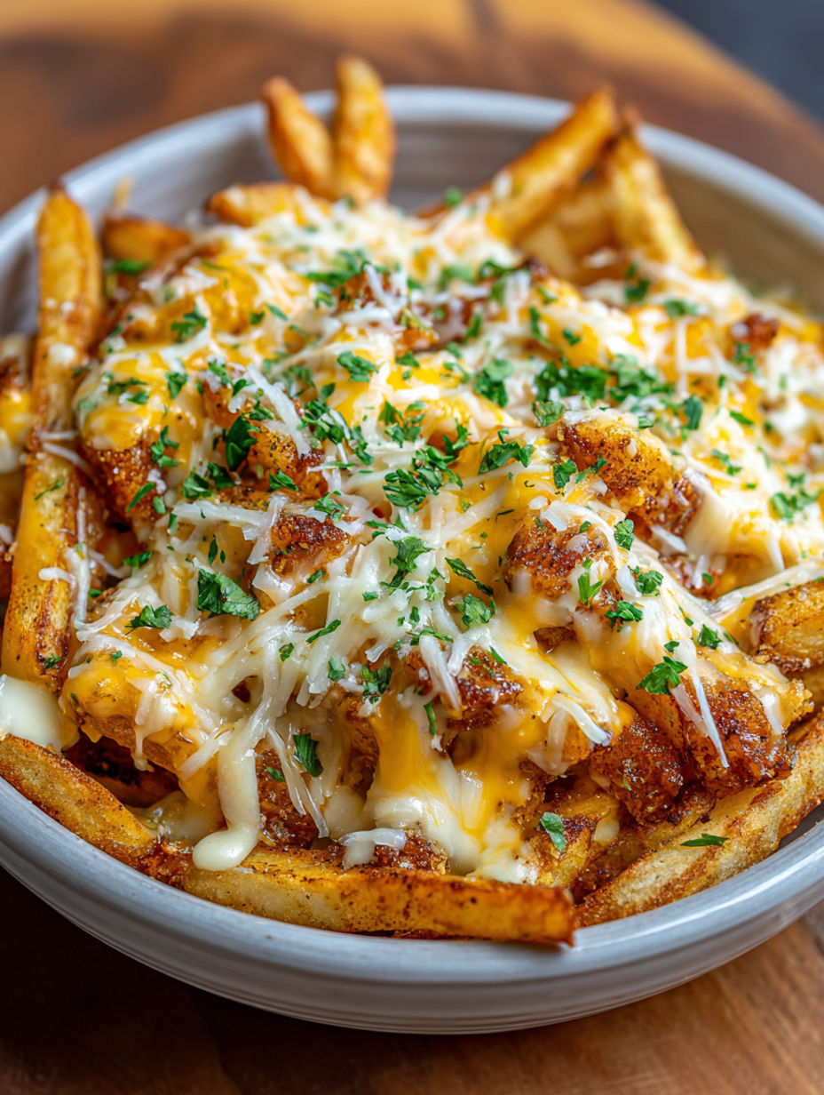 A plate of Louisiana Voodoo Fries.