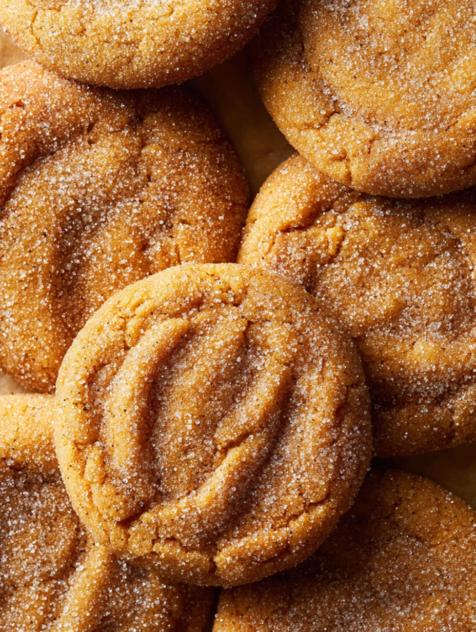 A pile of sugar coated cookies.