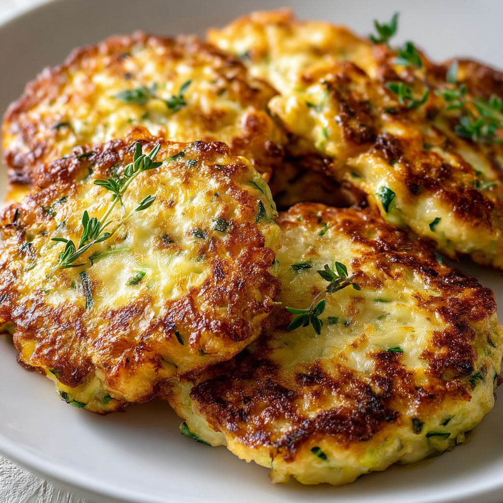 A plate of fried zucchini balls with feta cheese.