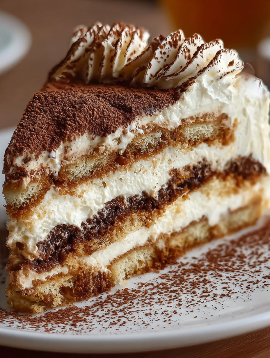 A slice of Zimtschnecken-Käsekuchen.