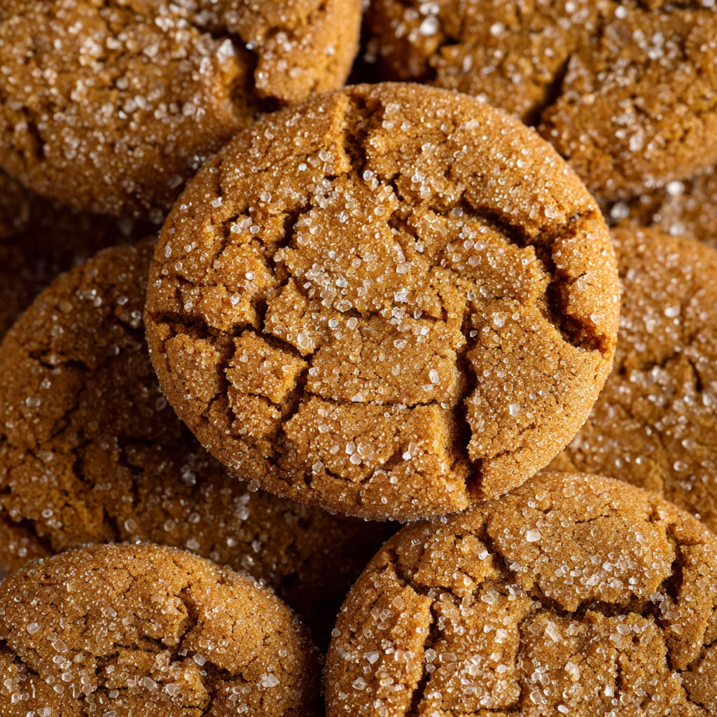 A pile of sugar cookies.