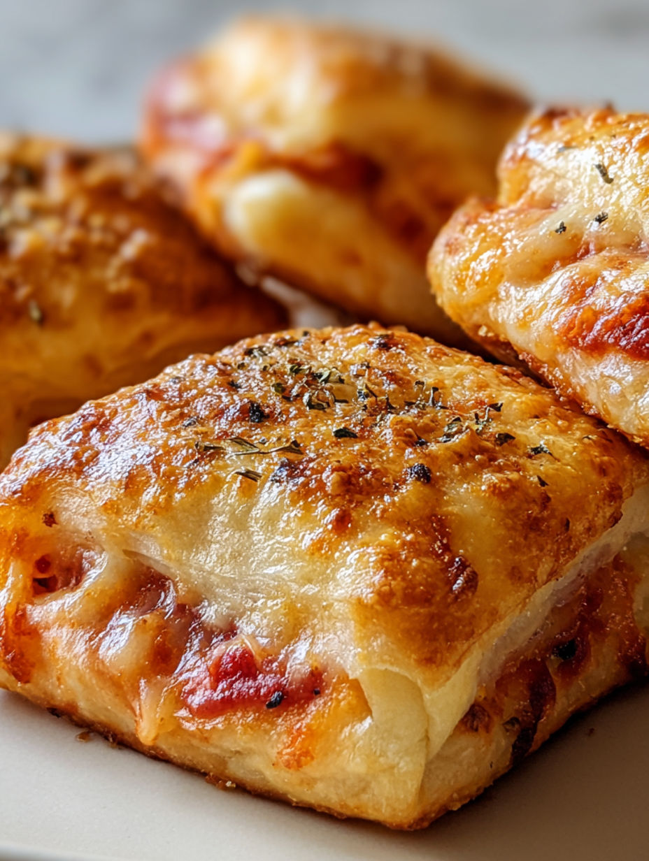 Air fryer pizza rolls.