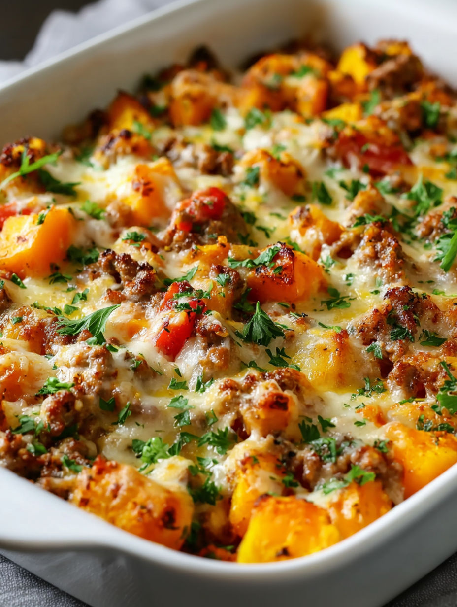 A dish of food with a yellow and orange color.