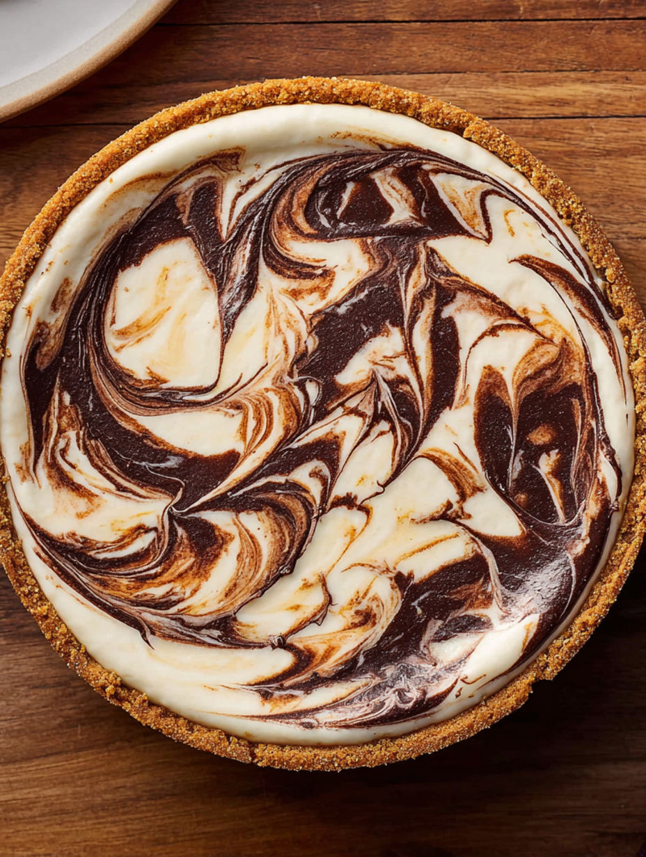 A slice of apple-butter-cheesecake.