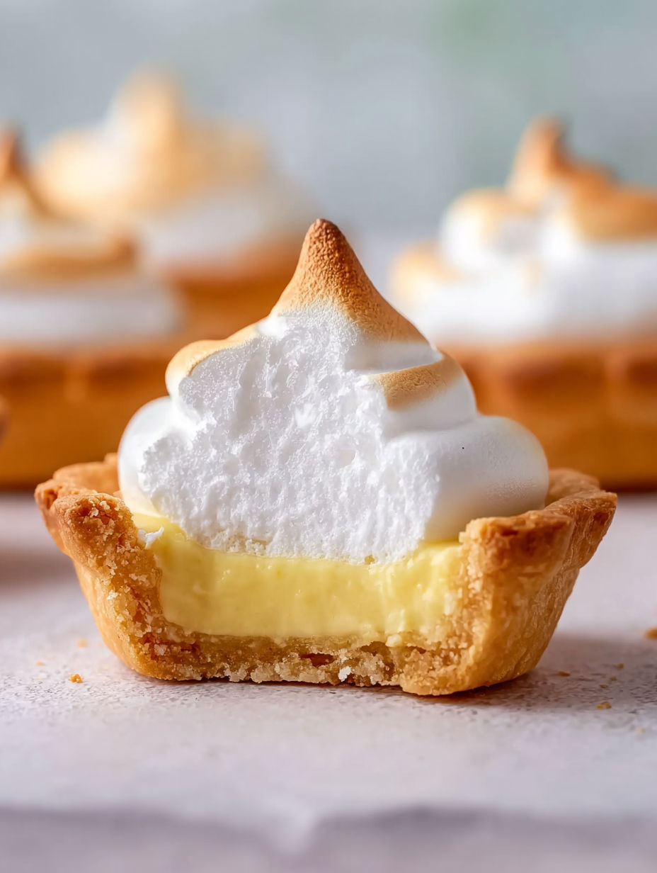 A small pastry with a white cream filling.