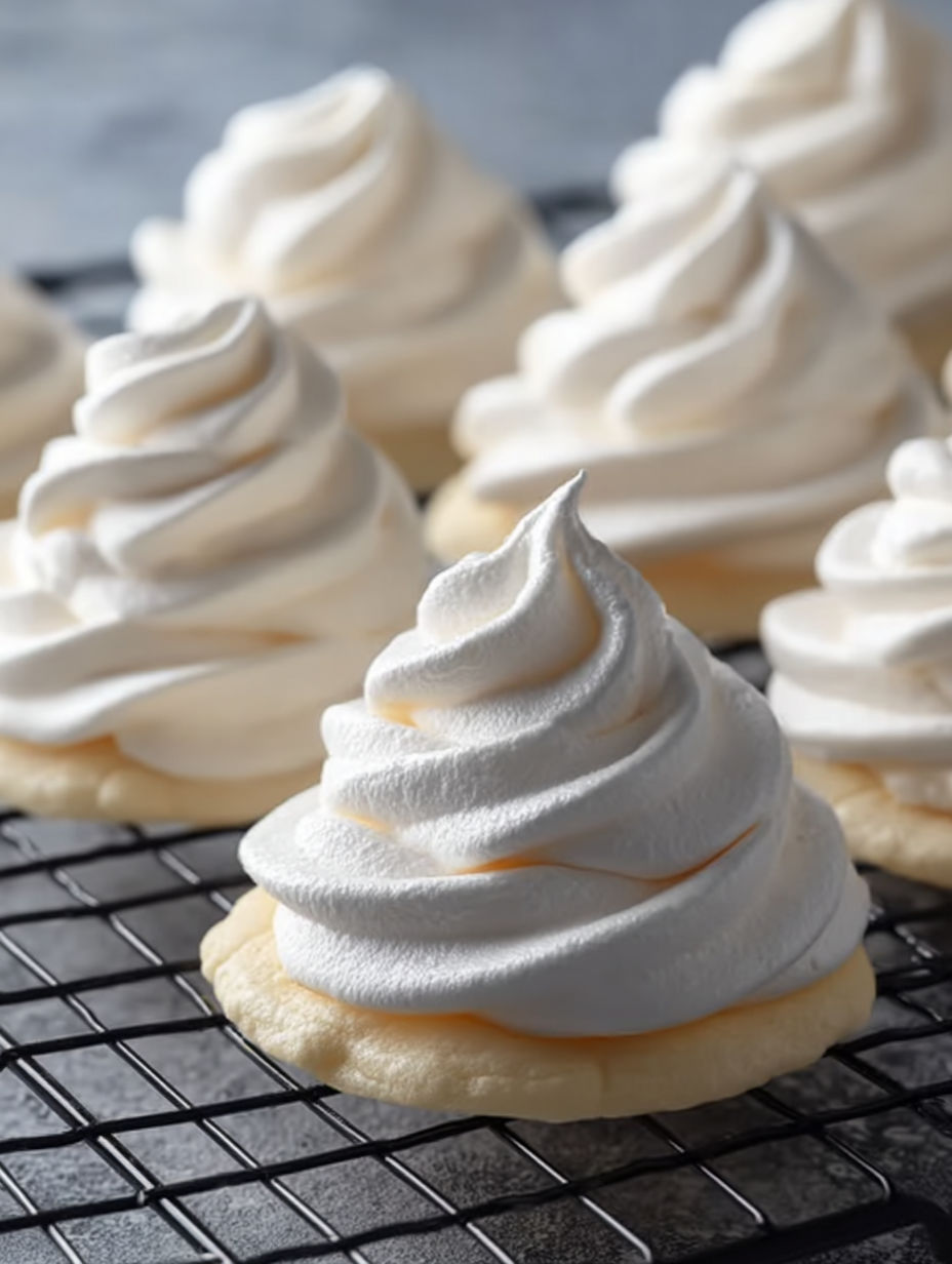 A tray of Zarte Weihnachtsplätzchen.