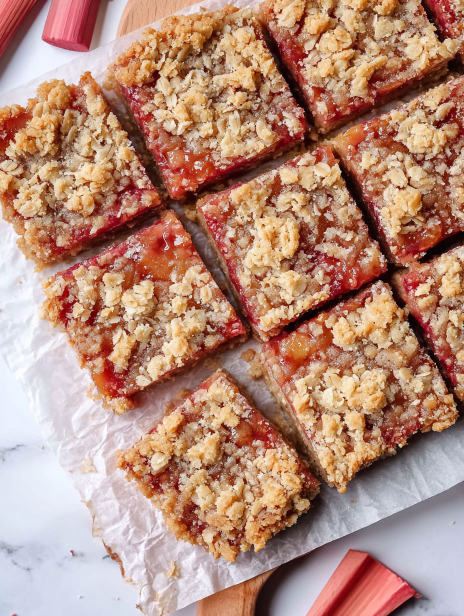 A close up of a dessert with a crumbly topping.