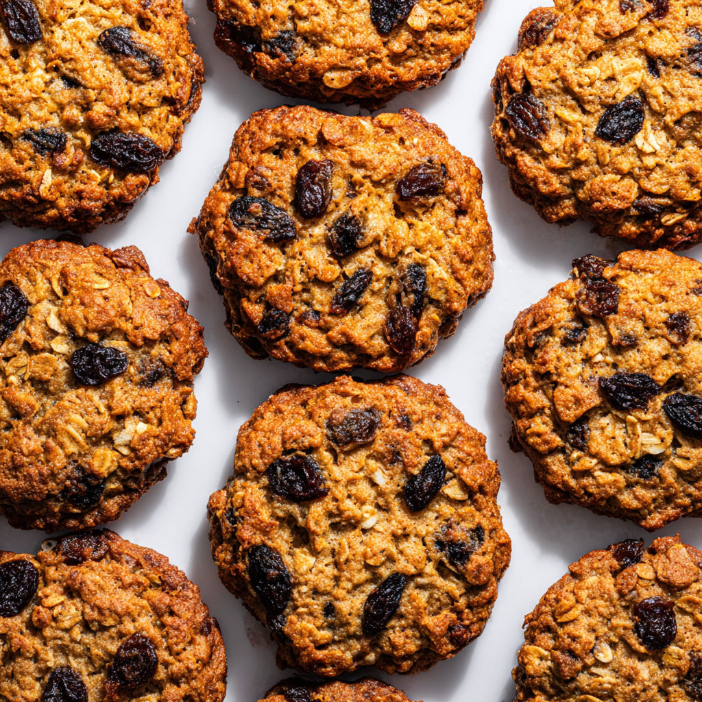 Zuckerfreie Haferkekse.