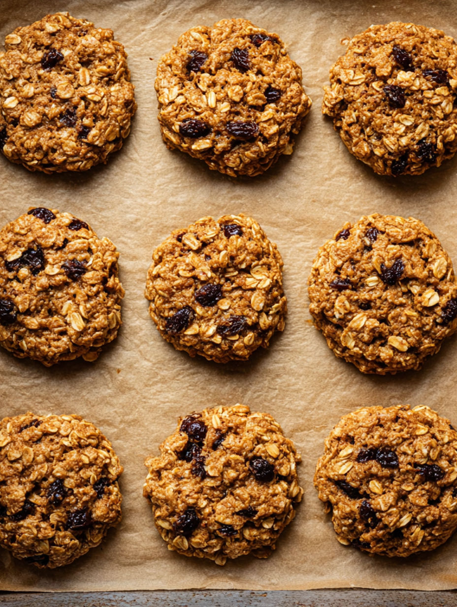 A tray of Zuckerfreie Haferkekse.