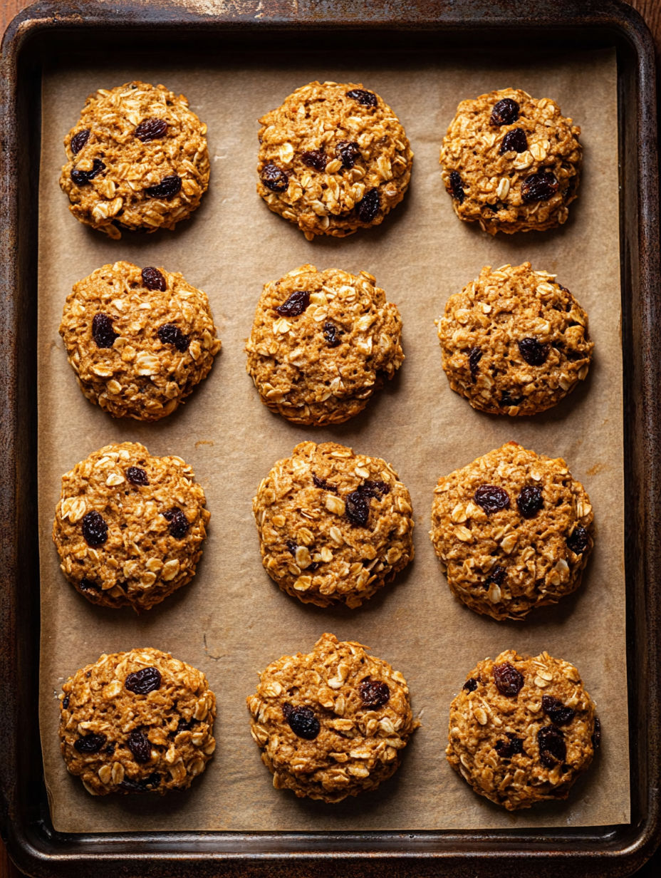 A tray of Zuckerfreie Haferkekse.