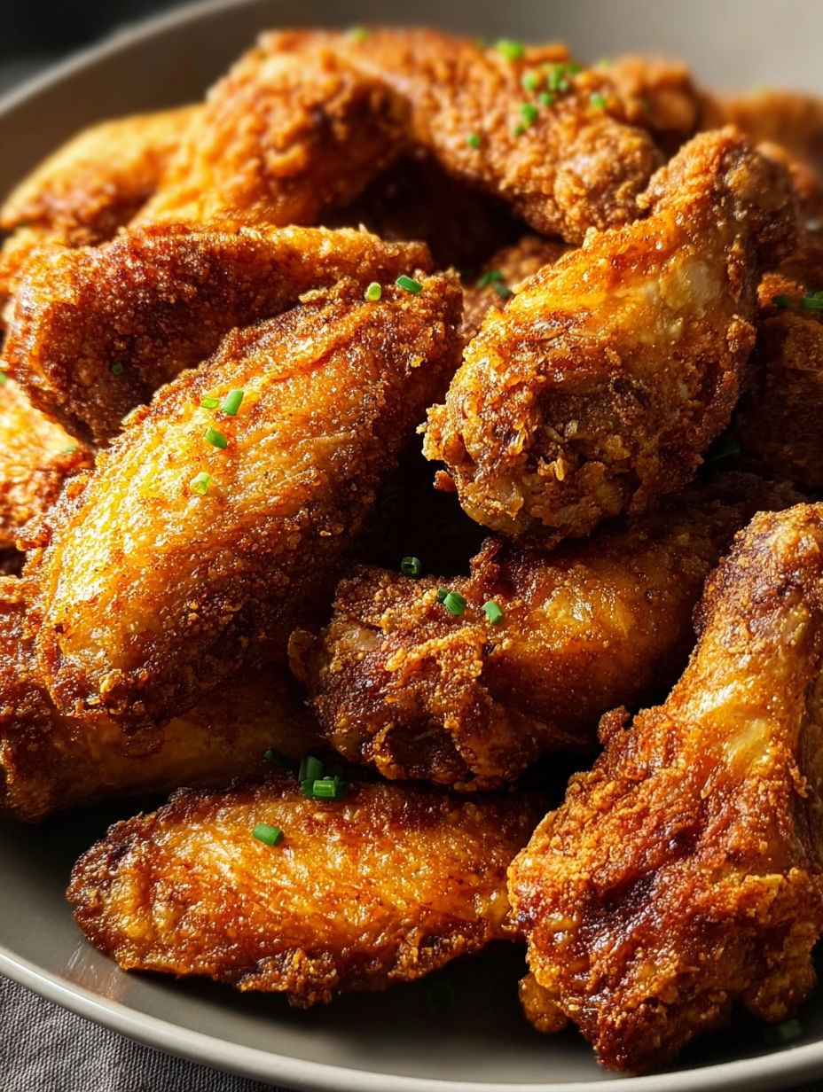 A plate of chicken wings with a dry rub seasoning.