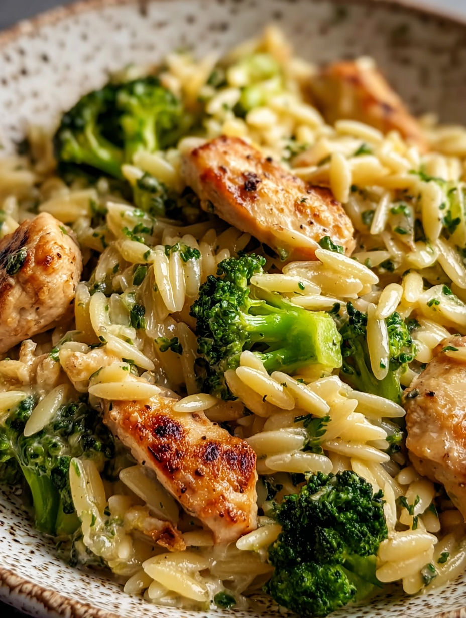 A plate of food with rice, broccoli, and chicken.