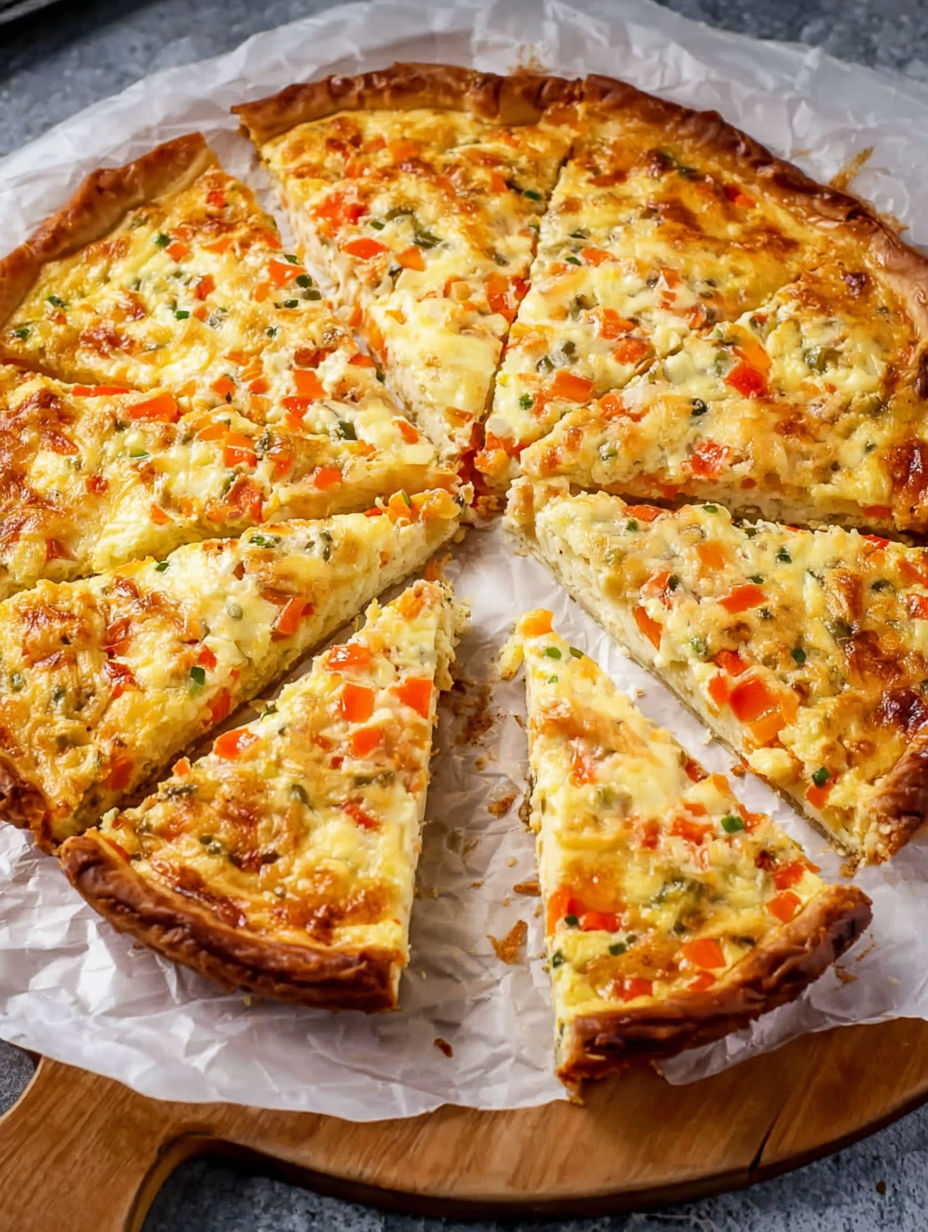 A slice of low carb pizza.