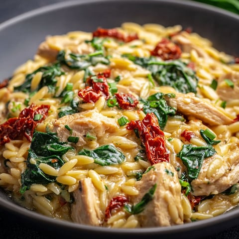 A bowl of pasta with chicken and vegetables.