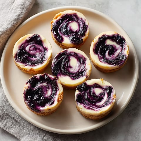 A plate of mini zitronen-blaubeer küchlein.