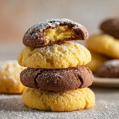 Puddingplätzchen stacked on a plate.