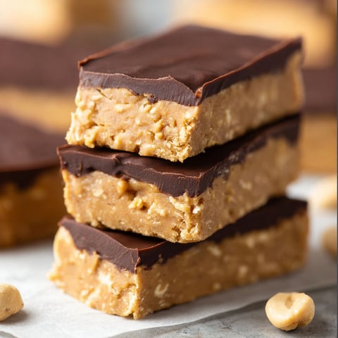 A stack of three protein bars.