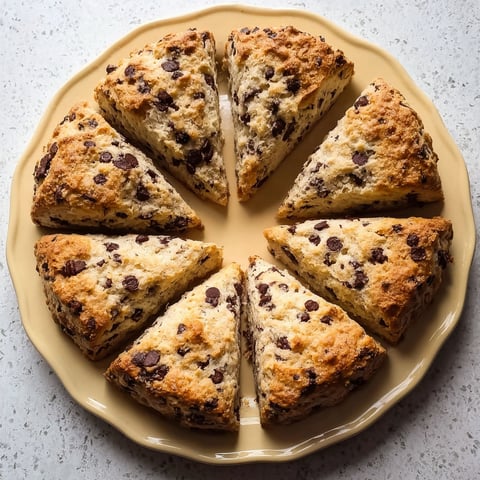 A plate of scones cut into quarters.